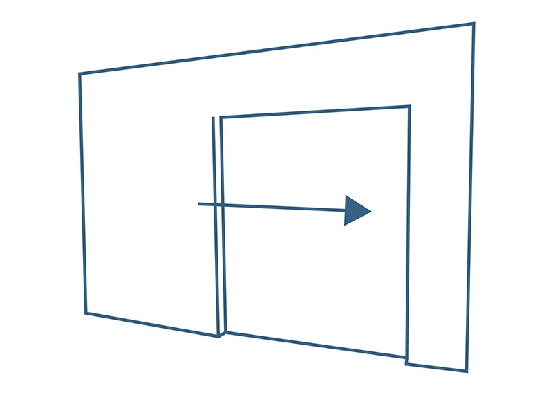 Horizontal Sliding Door Sterilizer Door Configuration